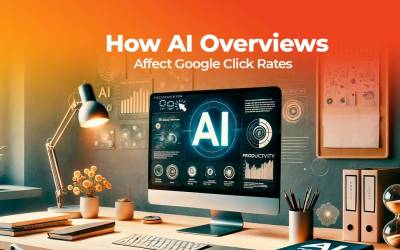 how ai overviews affect google click rates